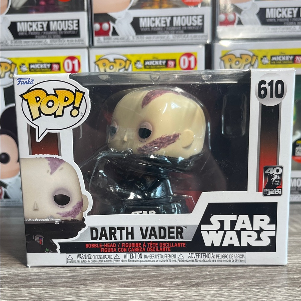 Funko Pop! Darth Vader with Cream and Black Details